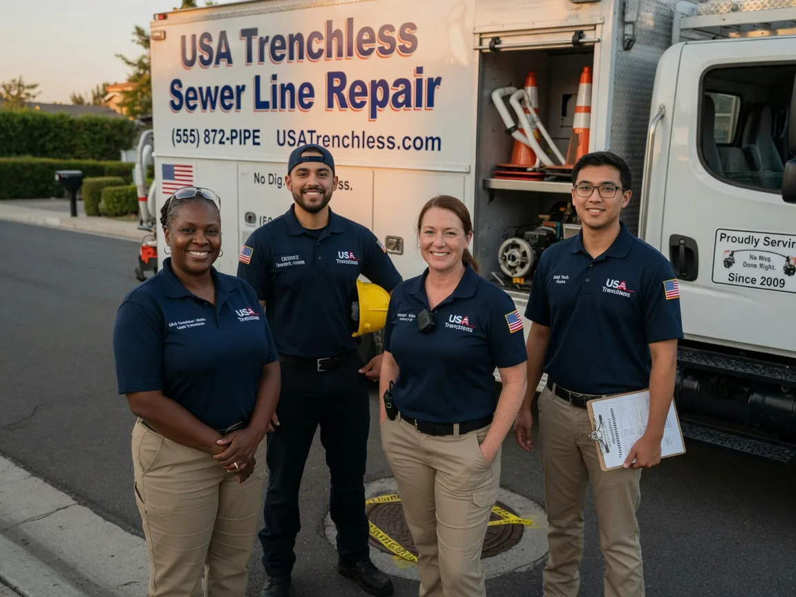 Sewer Line Repair company in Montrose, IL